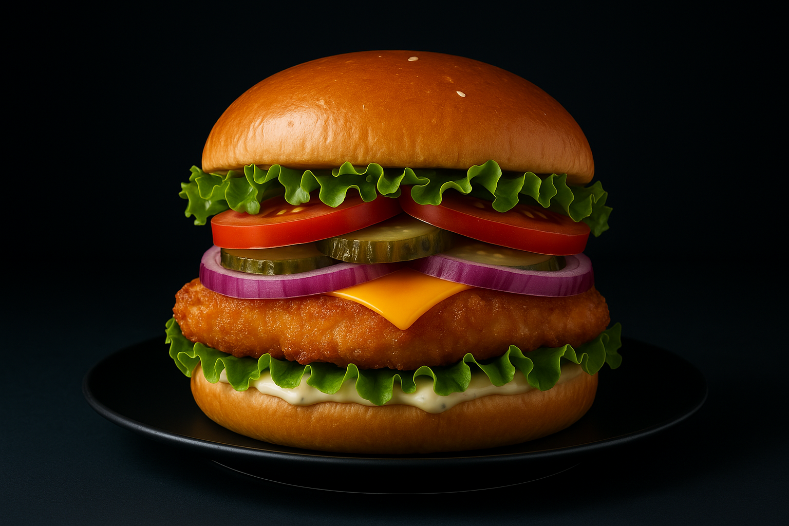 Hamburguesa de Pescado